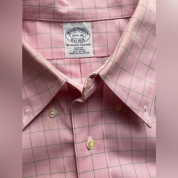 Brooks Brothers Men’s long sleeve button down - Picture 2 of 3